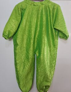 Kids Costumes to Hire - Lime Green Onesie - Child - SMALL